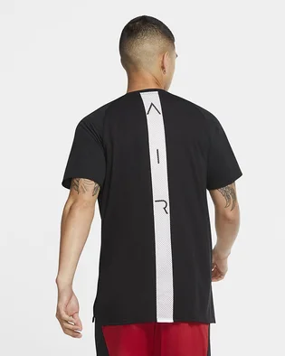 Футболка мужская Air Jordan J Air Ss Top Cu1022-010 Black CU1022-010