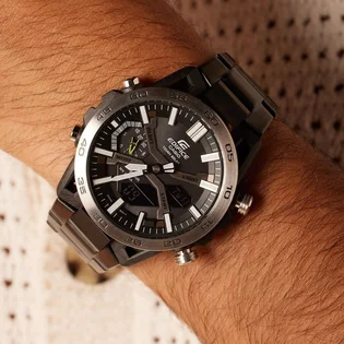 Часы мужские Casio Edifice Tough Solartooth Carbon Shield ECB-2000DD-1A