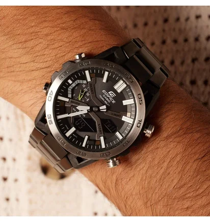 Часы мужские Casio Edifice Tough Solartooth Carbon Shield ECB-2000DD-1A
