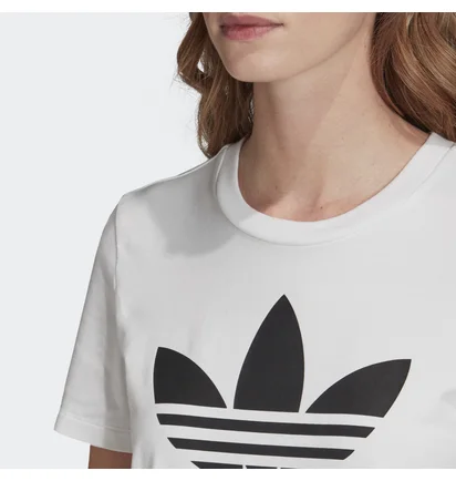 Футболка женская Adidas Originals Trefoil Tee White FM3306