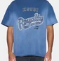 Футболка мужская Ksubi Champions Ekcess Ss Tee Ink Fade Blue MFA25TE009-BLU