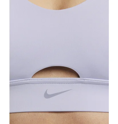 Топ женский Nike Indy Plunge Cutout Medium-Support Padded Sports Bra White DV9837-536