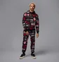 Спортивный костюм мужской Air Jordan Essentials Printed Fleece Black HM7254-010__HM7257-010