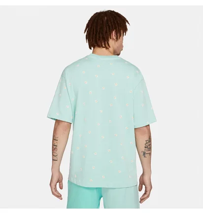 Футболка чоловіча Air Jordan M J Jmc Ss Ctn Aop Tee Turquoise CZ5185-382