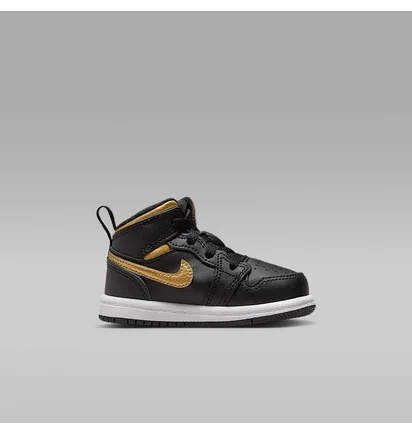 Кросівки дитячі Air Jordan 1 Mid Black DQ8425-071