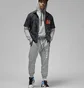 Худи мужское Air Jordan Fleece Hoodie X Psg Grey Dm3096-063