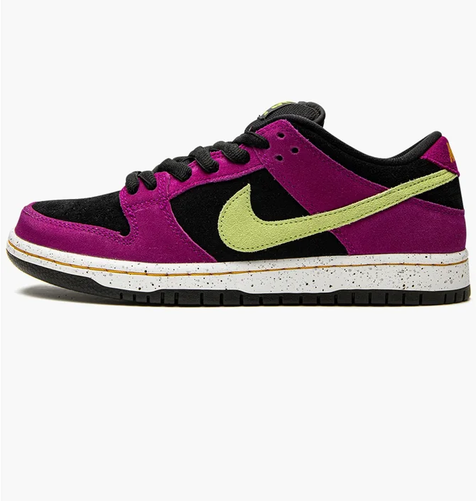 Кроссовки унисекс Nike Sb Dunk Low Black/Violet BQ6817-501