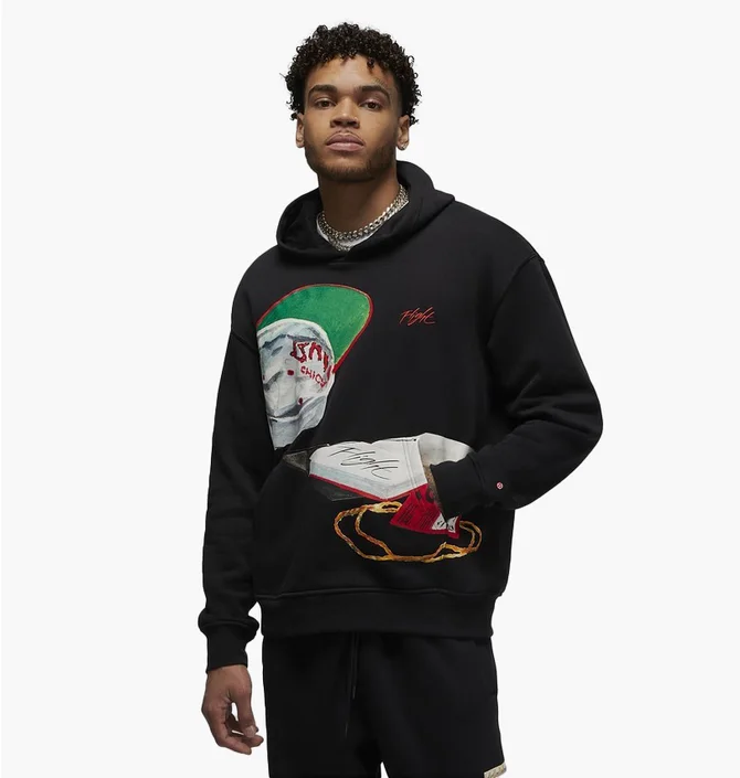 Худи мужское Air Jordan Air Artist Series Black Dv1593-010