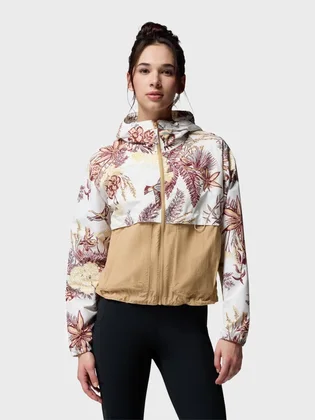 Вітровка жіноча Columbia Spire Valley™ Printed Windbreaker White/Beige 2116491CLB-125