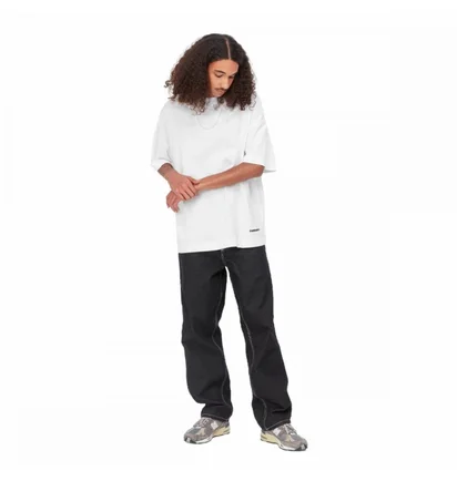 Футболка мужская Carhartt Wip S/S Link Script T-Shirt White I031373-00AXX