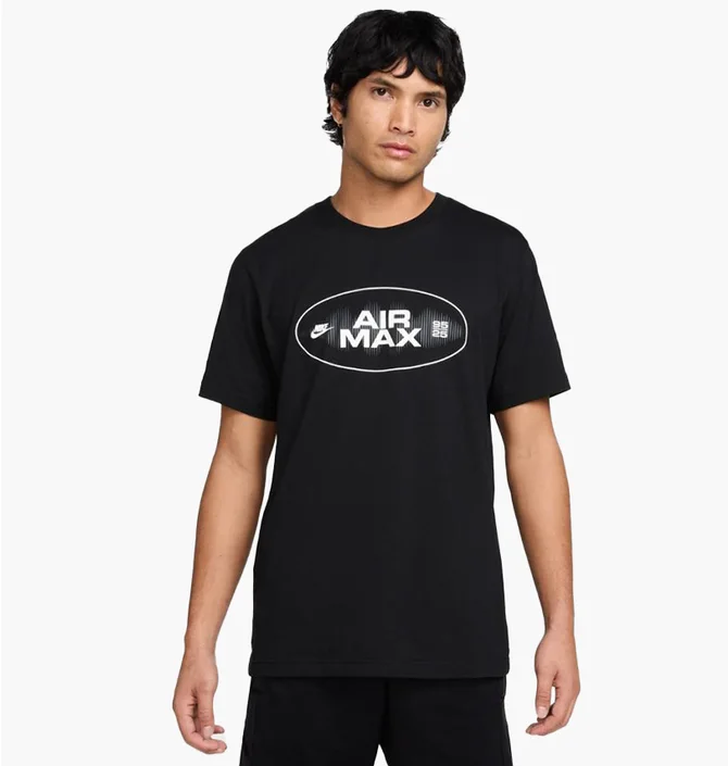 Футболка мужская Nike Nsw Air Max Ss Tee Black HQ4898-010