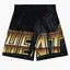 Шорти чоловічі Mitchell & Ness Nba Big Face 4.0 Fashion Short Miami Heat Black Pshr1259-Mheyypppblck