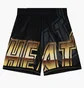 Шорти чоловічі Mitchell & Ness Nba Big Face 4.0 Fashion Short Miami Heat Black Pshr1259-Mheyypppblck