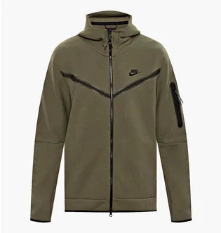Толстовка мужская Nike Sportswear Tech Fleece Olive CU4489-380