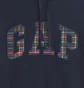Худи мужское Gap Logo Hoodie Blue 824268001