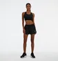 Топ женский New Balance Sleek Medium Support Pocket Sports Bra Black WB41046BK