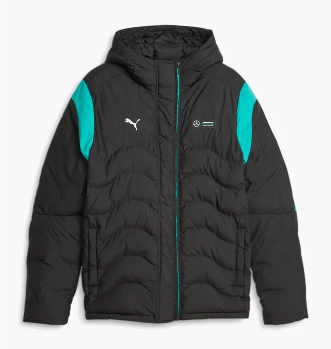 Пуховик мужской Puma Mercedes-Amg Petronas Mt7 Ecolite Black 621146-01