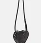 Рюкзак жіночий Dr. Martens Heart Shaped Hardware Kiev Leather Crossbody Backpack Black AC807033