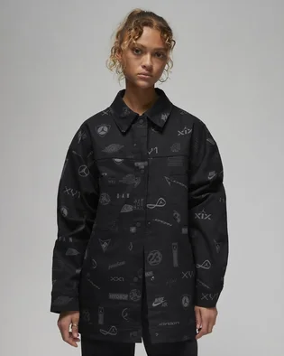Куртка жіноча Air Jordan WomenS Trucker Jacket Black DX0384-010