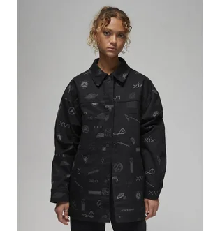 Куртка жіноча Air Jordan WomenS Trucker Jacket Black DX0384-010