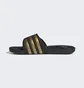 Тапочки унисекс Adidas Adissage Slides Black/Yellow Eg6517