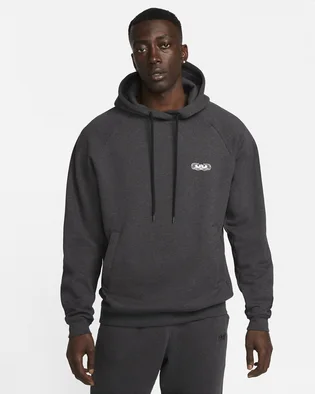 Худи мужское Nike Lebron Pullover Basketball Hoodie Grey DQ6129-032