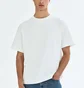 Футболка чоловіча H&M Relaxed Fit White 1309319011