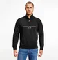 Кофта чоловіча Tommy Hilfiger Logo Quarter-Zip Black 78JB338-001