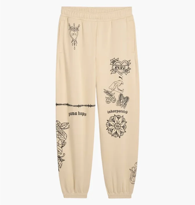 Штаны мужские Puma Swish N Ink Beige 634656-01