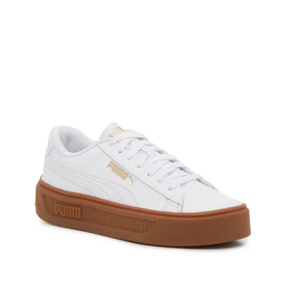 Кроссовки женские Puma Smash Platform V3 White 390758-21