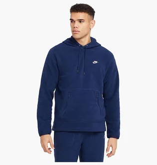Худи мужское Nike Club MenS Winterized Pullover Hoodie Blue FZ0660-410