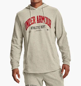 Худі чоловіче Under Armour Sweatshirt Rival Try Athlc Dept Hd-Brn Beige 1370354-279