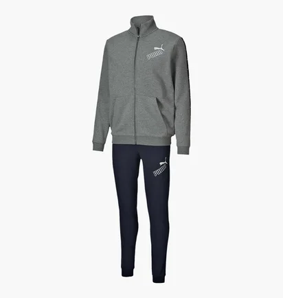 Спортивный костюм мужской Puma Clean Sweat Suit Grey 583598-03