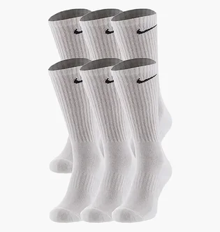 Шкарпетки унісекс Nike Everyday Cushion (6 пар, утеплені) Crew Socks White SX7666-100