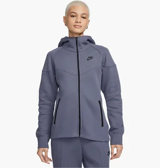 Толстовка жіноча Nike Sportswear Tech Fleece Windrunner Full-Zip Hoodie Blue FB8338-003