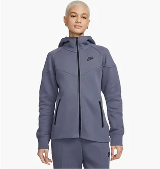 Толстовка женская Nike Sportswear Tech Fleece Windrunner Full-Zip Hoodie Blue FB8338-003