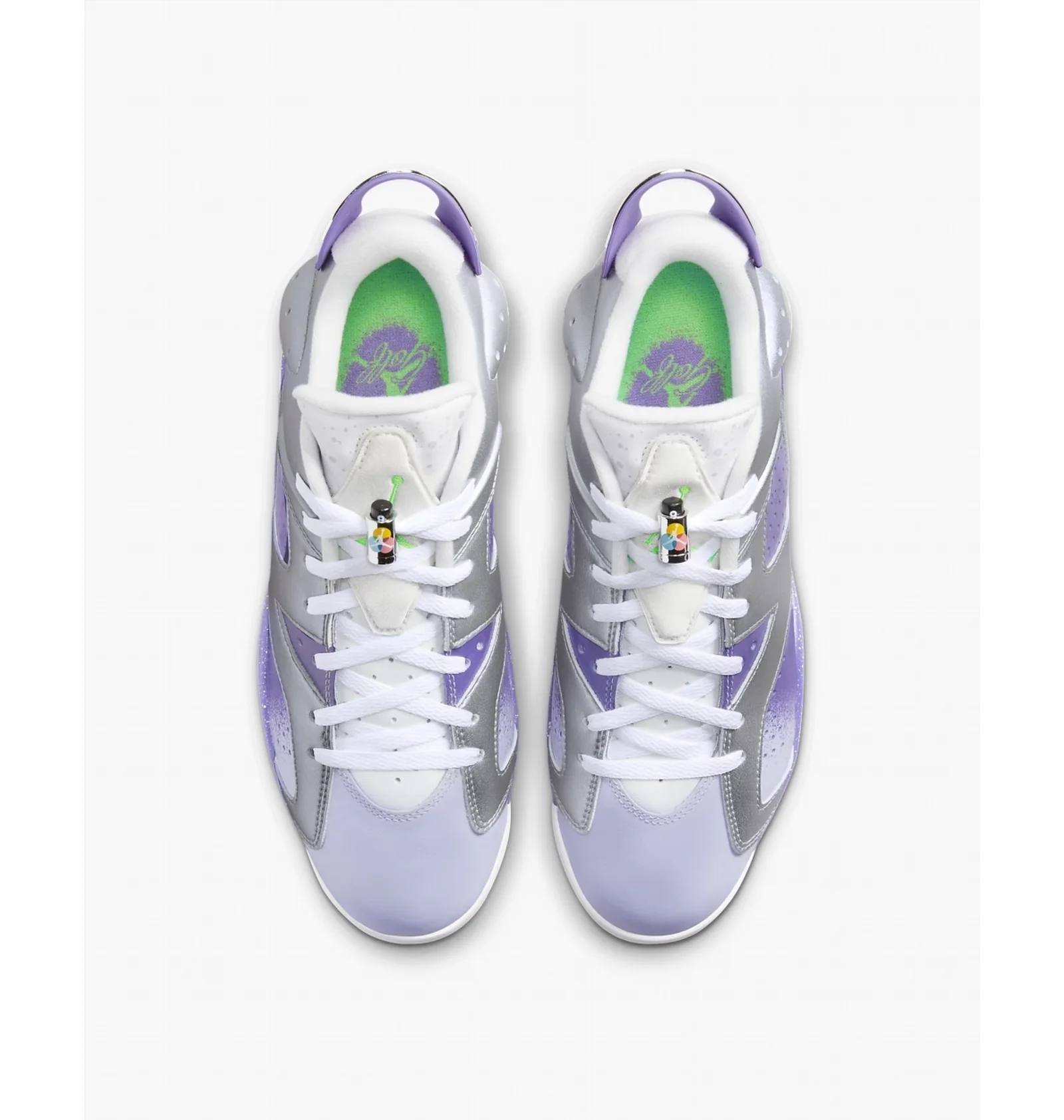 ᐉ Кроссовки мужские Air Jordan Retro 6 G Nrg Golf Shoes White