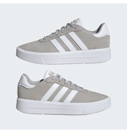Кроссовки женские Adidas Court Silk Shoes Grey IG8611