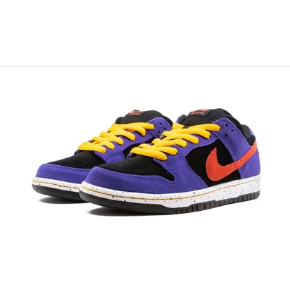 Кроссовки унисекс Nike Sb Dunk Low Black/Violet BQ6817-008