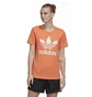 Футболка женская Adidas Trefoil Tee Orange FM3295