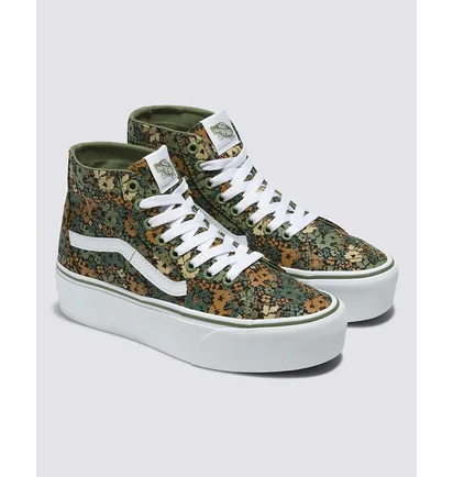 Кеды унисекс Vans Sk8-Hi Tapered Stackform Green VN0A5JMKZBF