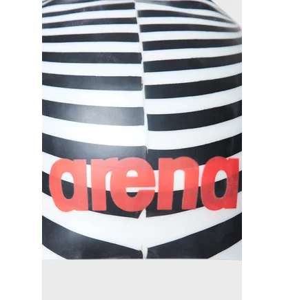 Шапочка для плавания Arena Poolish Moulded Black/White 1E774-231