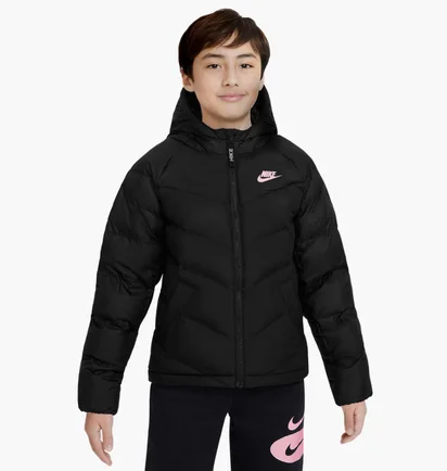 Куртка дитяча Nike K Nsw Synfl Hd Jkt Black Dx1264-011
