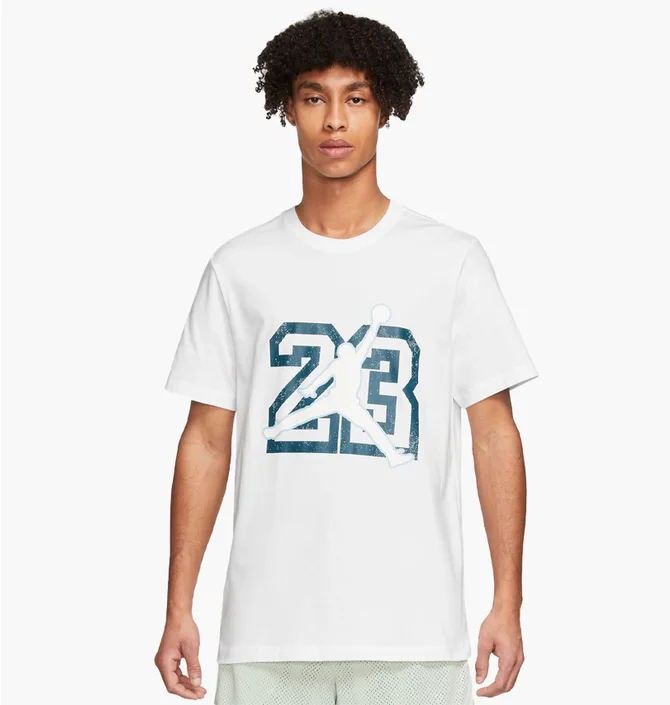 Футболка чоловіча Air Jordan Flight Essential Jumpman Shortsleeve Crew White FB7394-100