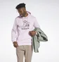 Худи мужское Reebok Classics Skateboard Pink HS7144