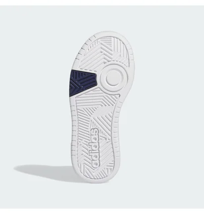 Кроссовки детские Adidas Hoops 3.0 Mid White/Blue IG3717