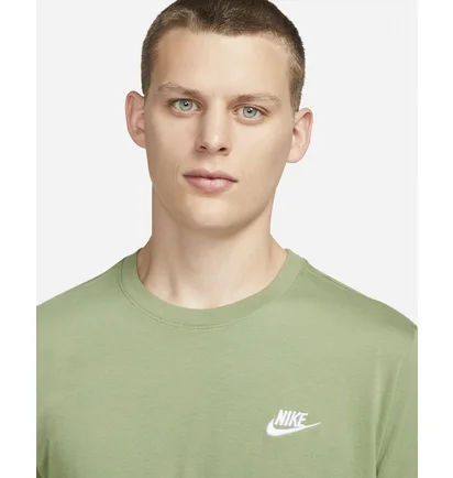 Футболка чоловіча Nike M Nsw Club Tee Olive AR4997-386