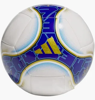 Футбольний м'яч Adidas Messi Club White/Blue IS5597