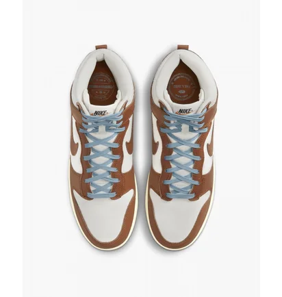 Кросівки чоловічі Nike Dunk High Retro Premium Brown Dq8800-200