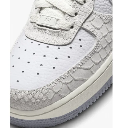 Кроссовки женские Nike Af1 07 Low White Python White Dx2678-100